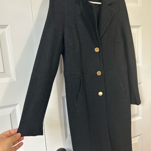 Kasper Wool Classic Trench Coat Jacket - Picture 5 of 8